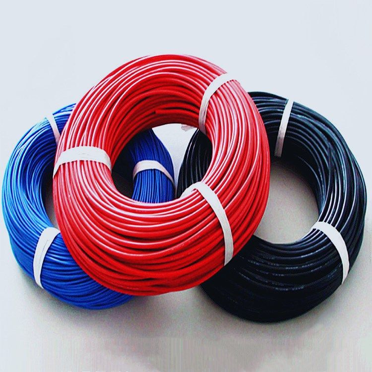 航模 鋰電池線特軟硅膠線10awg國標(biāo)6平方高溫電線可裁線上錫